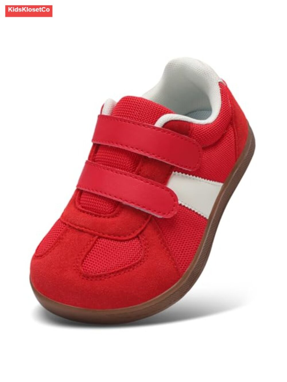 Toddler Boys Girls Barefoot Sneakers Wide Zero Drop Slip-On Suede Rubber